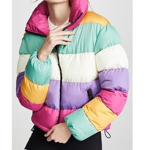 Rainbow Puffer Jacket